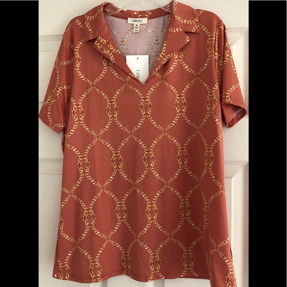 NWT Como Blu Blouse